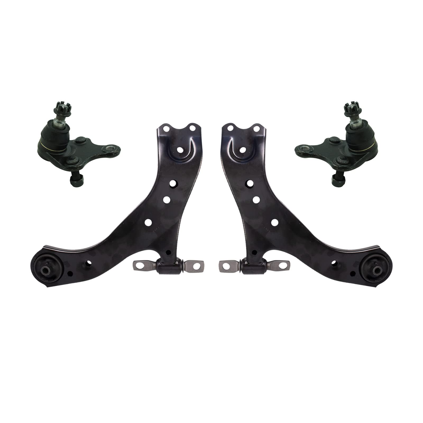 TRQ Front Lower Control Arm with Ball Joint Set Compatible with 2019-2021 Lexus ES300h ES350 2019-2022 Toyota Avalon 2018-2022 C