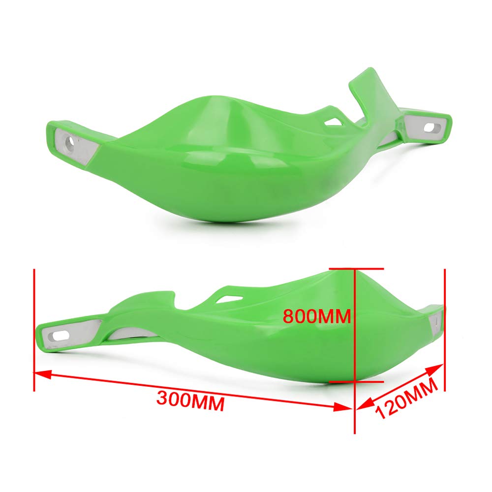 Jfg Racing Dirt Bike Handguards,Imitation Carbon Fiber Grain Surface 7/8'' 22Mm And 1 1/8'' 28Mm Motorcycle Universal Handguards