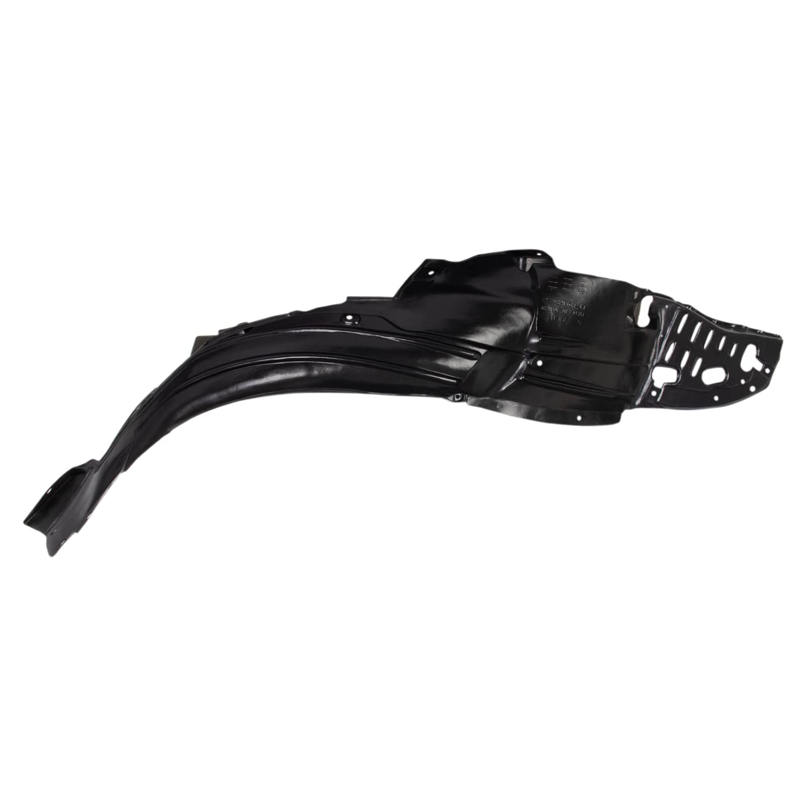 Trq Inner Fender Liner Set Compatible With 2009-2011 Acura Tl Ac1248126 Ac1249126