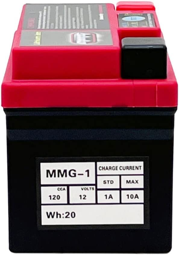 MMG YTX4L-BS Lithium Ion 12V Powersports Battery - Sealed, High Performance, Factory Activated, Ready to Use for Motorcycle, Scooter, ATV