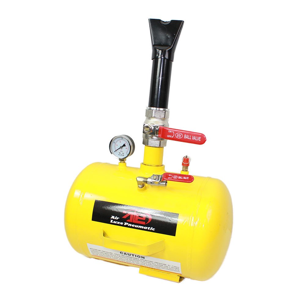 Tooluxe 30007L Air Tire Bead Sealer, 5 Gallon Tire Bead Seater For Tires, 145 Max Psi Tire Bead Blaster, 87-116 Psi Operating Pr