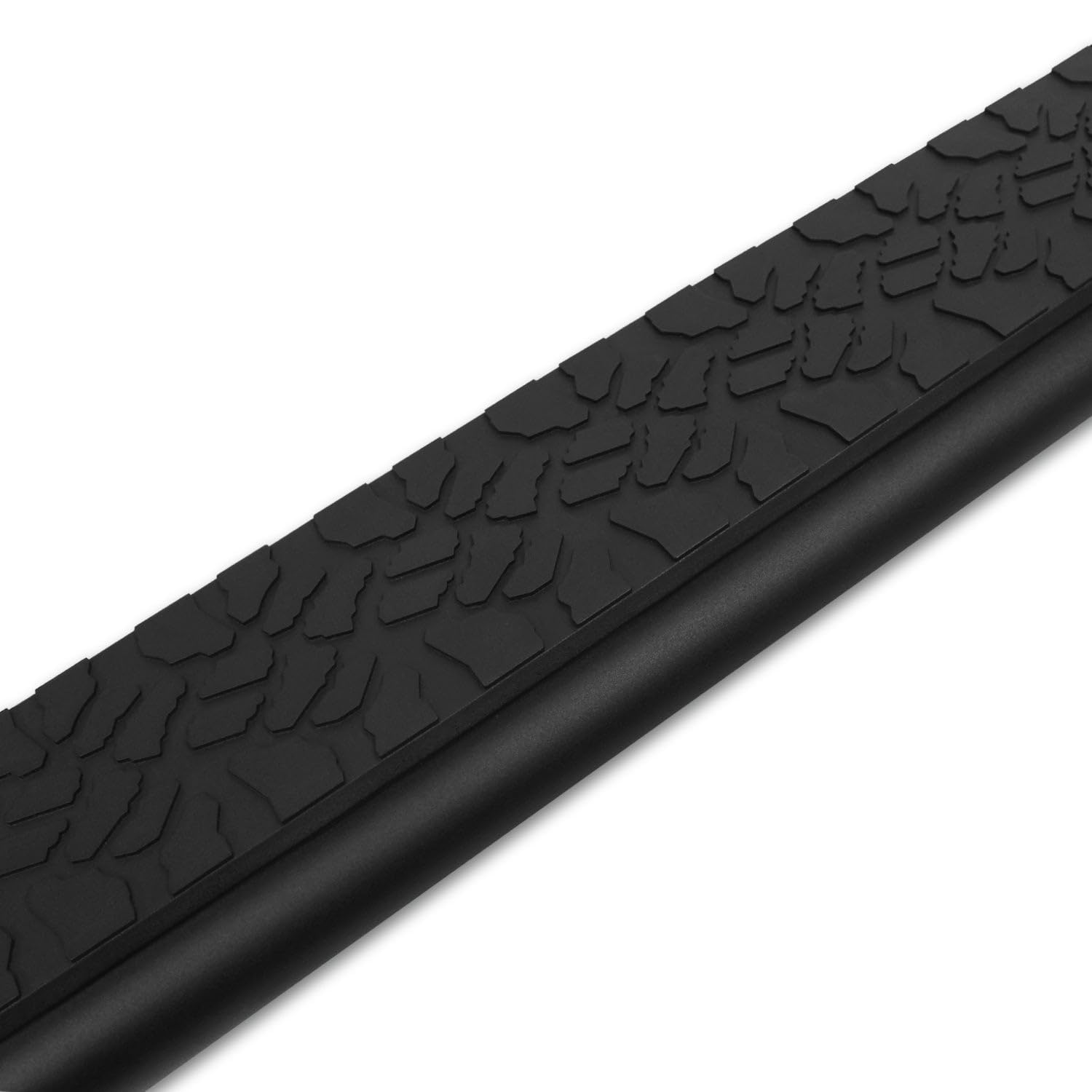 Raptor Series Running Boards Steps 5In Treadsteps Black Aluminum For New Body 2019-2025 Ram 1500 Quad Cab