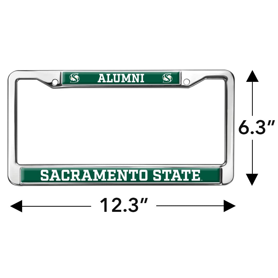 GRAPHICS & MORE Sacramento State Alumni Metal License Plate Frame, Full Size, One Size