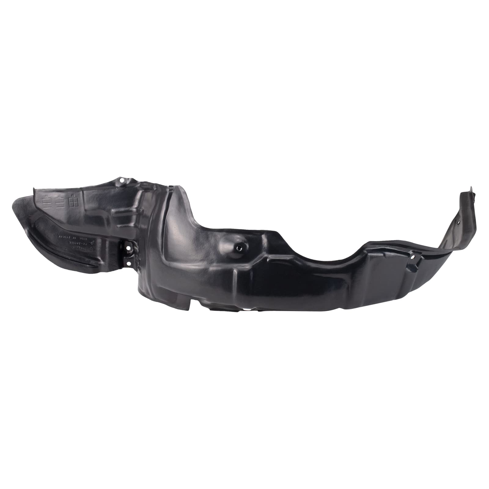 Trq Inner Fender Liner Set Compatible With 1991-1994 Toyota Tercel To1248106 To1249106