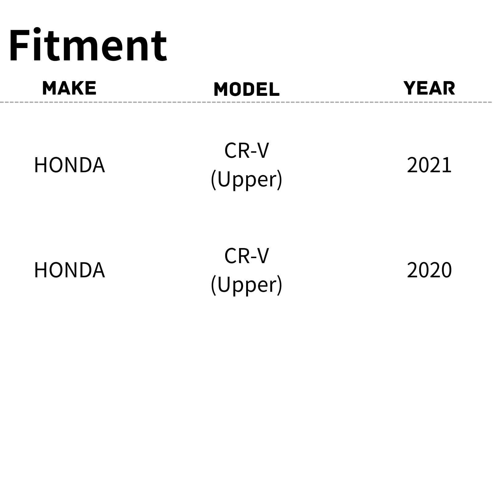TYG (CAPA CERTIFICATE) Active Grille Shutter For HONDA CR-V '20-'21 Upper 71350TLAA51 HO1206105 w/Motor