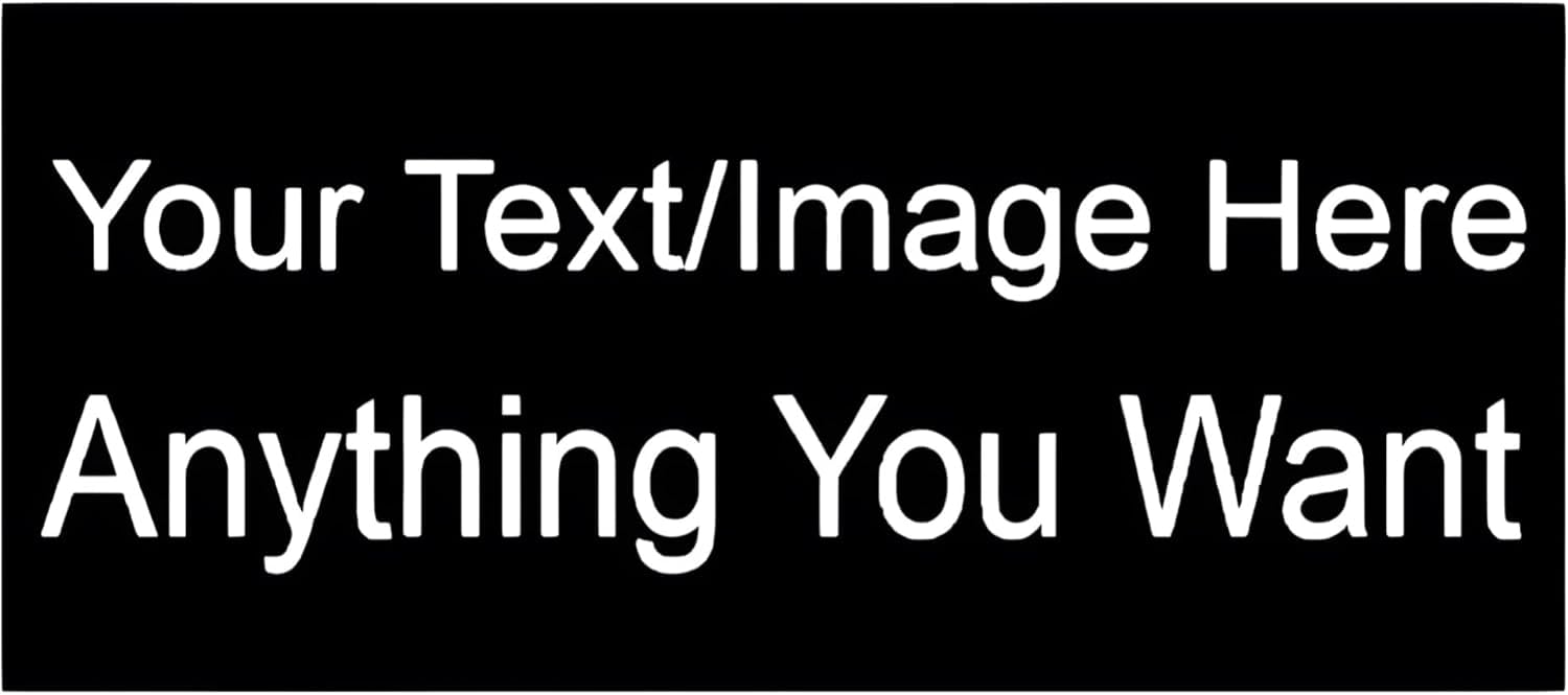 Vulgrco Custom Bumper Stickers For Cars, Weatherproof Vinyl Stickers For Cars, Trucks & Suvs, Design Your Own Personalized Bumpe