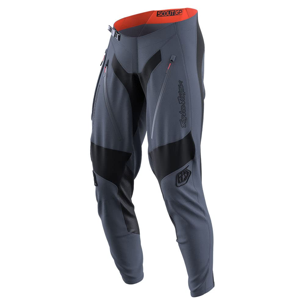 Troy Lee Designs Offroad Motocross Dirt Bike ATV Motorcycle Powersports Racing Pants for Men, Scout GP (Solid Gray, 30)