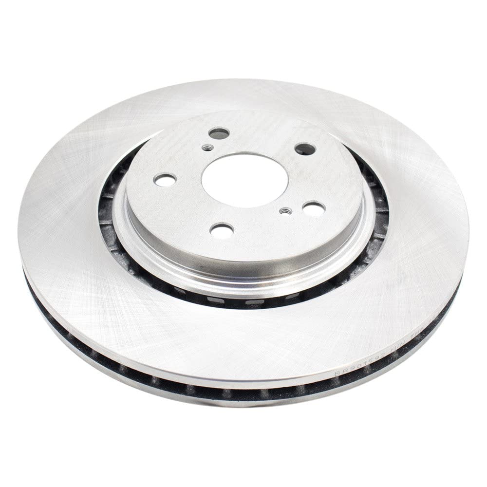 Trq Front Brake Rotors Set Vented Compatible With 2022 Lexus Nx250 Nx350 Nx350H 2016-2022 Rx350 2018-2022 Rx350L Rx450H Rx450Hl