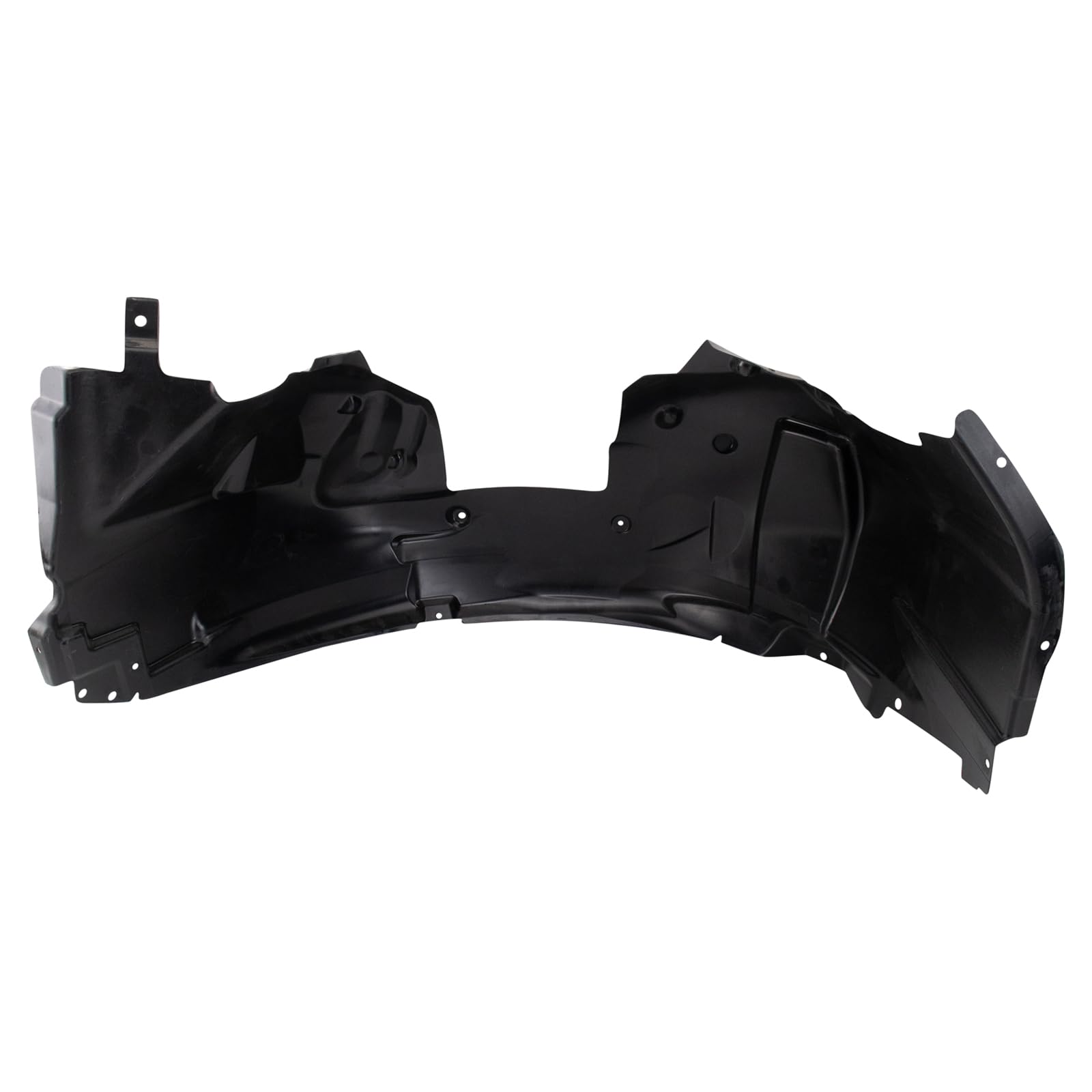 Trq Front Inner Fender Liner Set Compatible With 2015-2017 Ford Mustang Fo1248165 Fo1249165