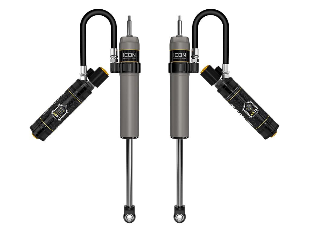 Icon, Pair, Compatible With 05-22 Ford F250/F350 Sd 4Wd 0-2.5 Lift Front 2.5 Vs Rr/Cdev Shocks, 67800Ep