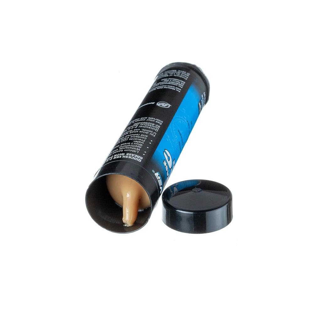 Quicksilver 802861Q1 2-4-C Marine Grease/Lubricant With Ptfe - 3 Oz. Cartridge