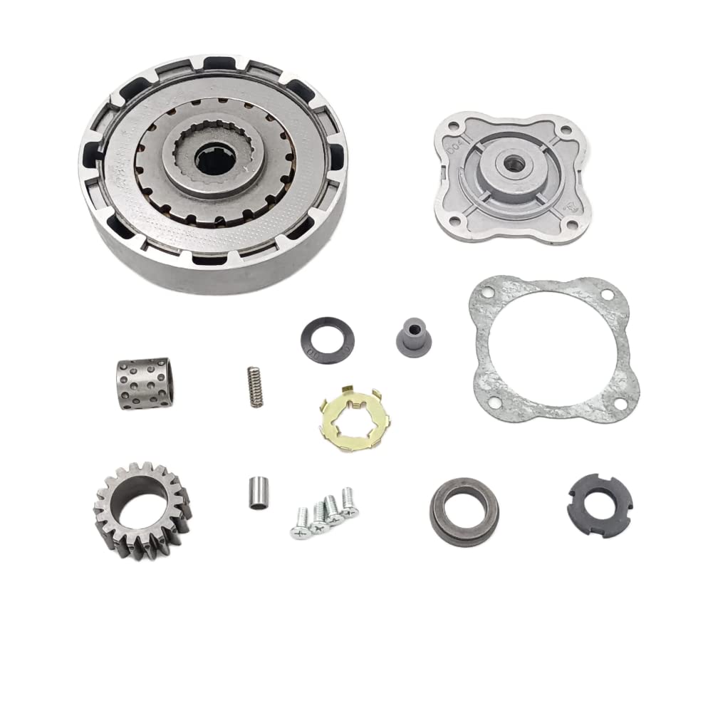 Ztdzzh 18 Teeth Clutch Assembly Fit Manual 50Cc 70Cc 90Cc 110Cc 125Cc Dirt Bike Engine Taotao Sunl