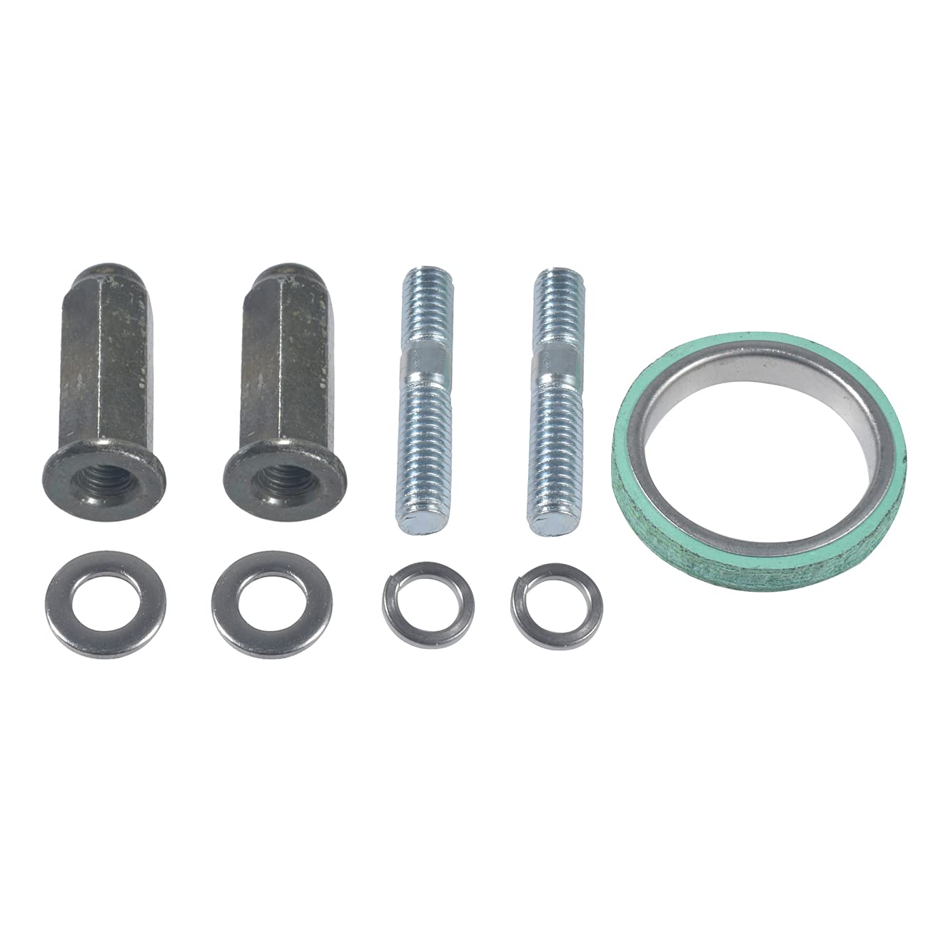 GY6 Exhaust kit(Nuts&Gasket&Exhaust Studs) FIT for GMB139 Engine 50cc 70cc 90cc 110cc 125cc 150cc Scooters ATVs Go Karts 4 Wheel