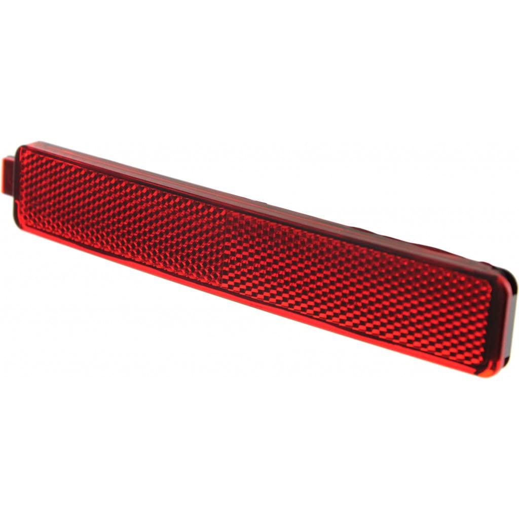 For Cadillac CTS 2008 09 10 11 12 2013 Bumper Reflector Driver OR Passenger Side | Rear | CAPA | Replacement For GM2830101, GM28