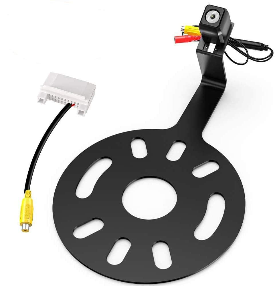 Backup Camera For Jeep Wrangler Jk 2007-2018 Spare Tire Adjustable Mount Reverse Parking Aftermarket Camera With Radio Input Rca