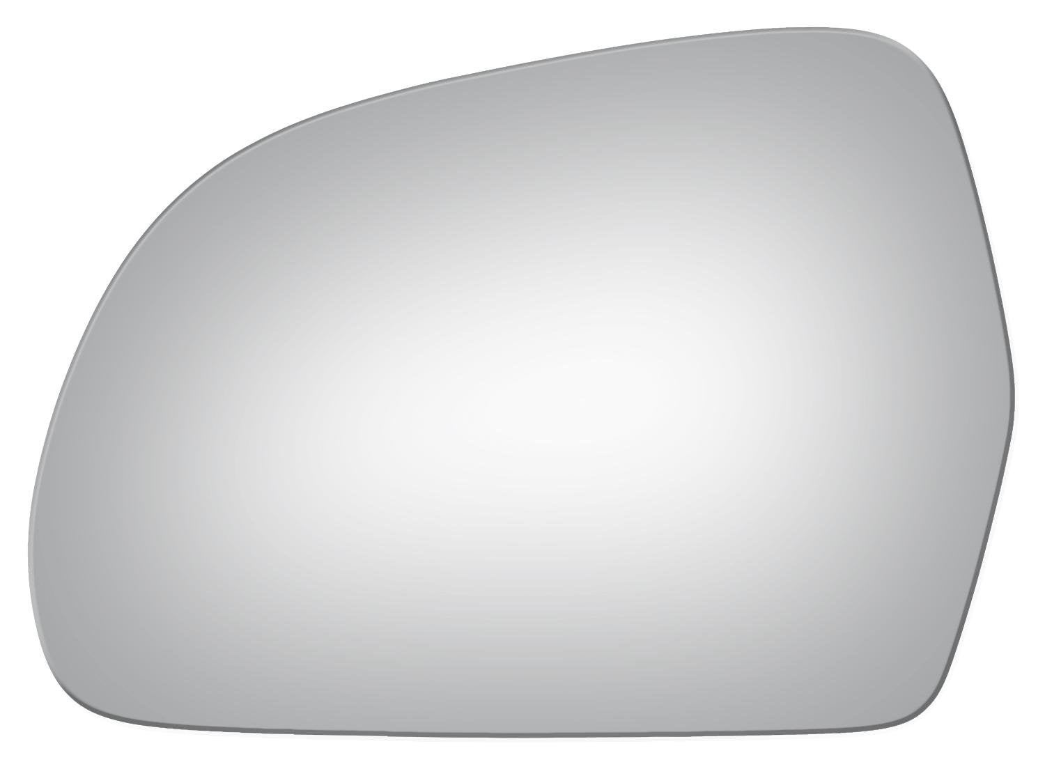 Burco 4250 Driver Side Power Replacement Mirror Glass For 2009-2010 Audi A3, 2008-2012 A4, 2008-2013 A5, 2009-2011 A6, A6 Quattr