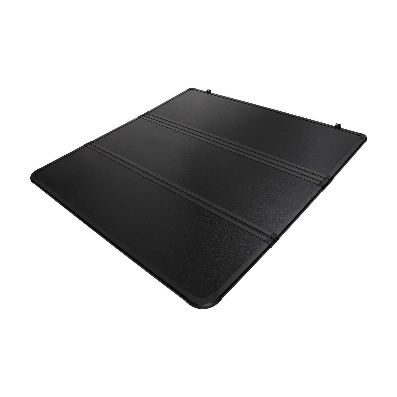 PENSUN 3-Fold Hard Truck Bed Tonneau Cover Fit for 2019-2025 Chevy Silverado/GMC Sierra 1500 Pickup Truck Bed Cover with LED Lig