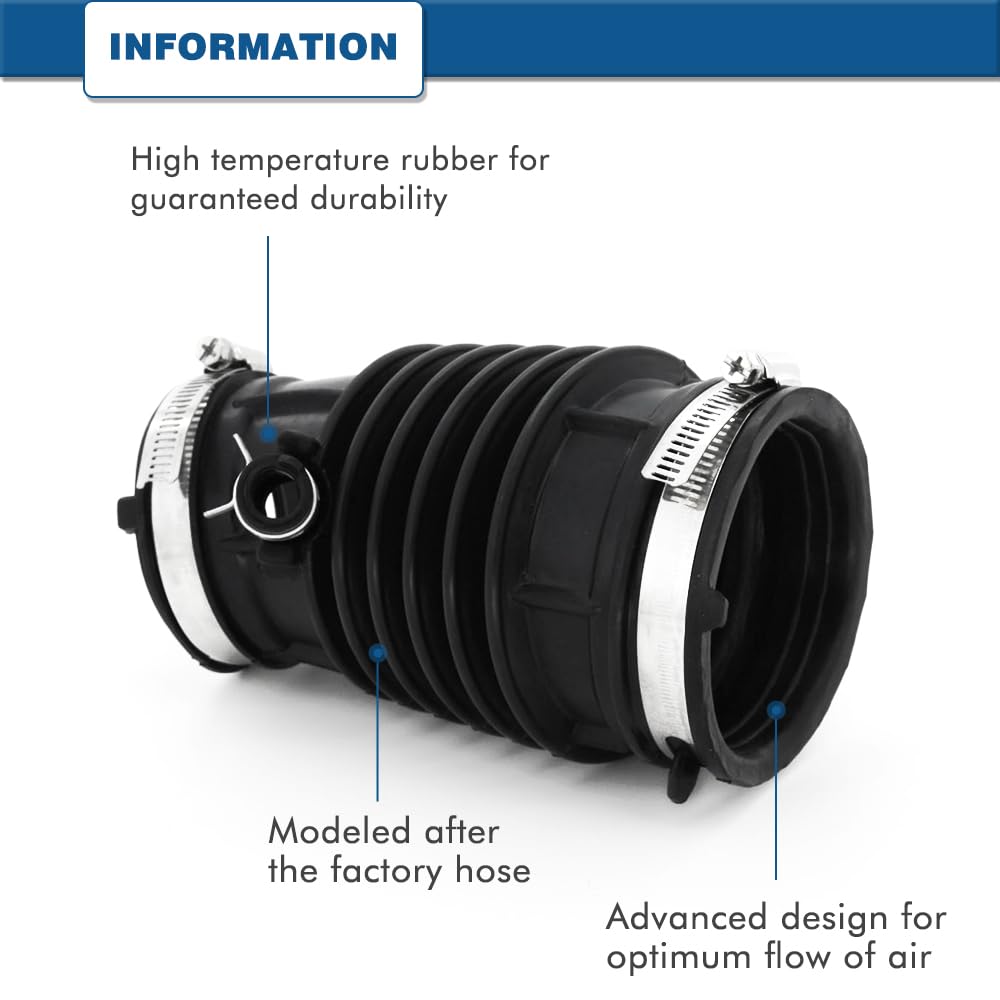 Air Intake Hose Compatible With Honda Crv 2.4L 2015-2016 - Intake Filter Tube Replaces # 17228-5La-A00 - Air Intake Duct Tube Bo