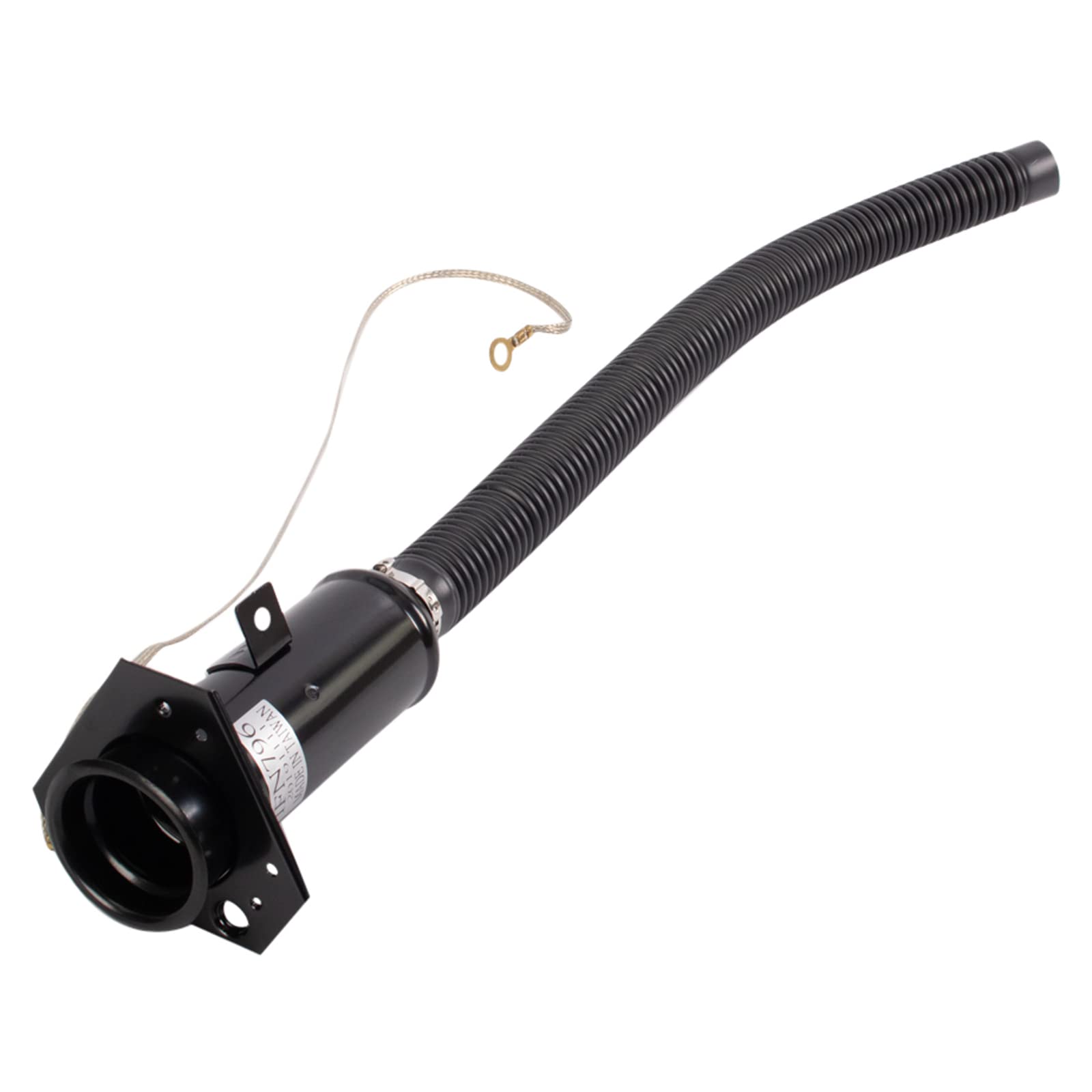 Trq Fuel Tank Filler Neck Black Compatible With 1999-2004 Chevrolet Silverado 1500 Gmc Sierra 1500