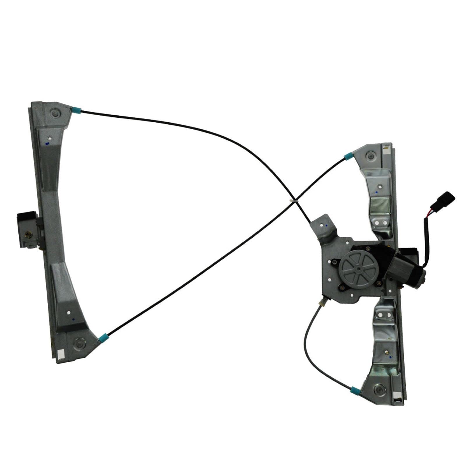 Trq Left Power Window Regulator & Motor Assembly Drivers Side Compatible With 2005-2010 Chevrolet Cobalt 2007-2009 Pontiac G5