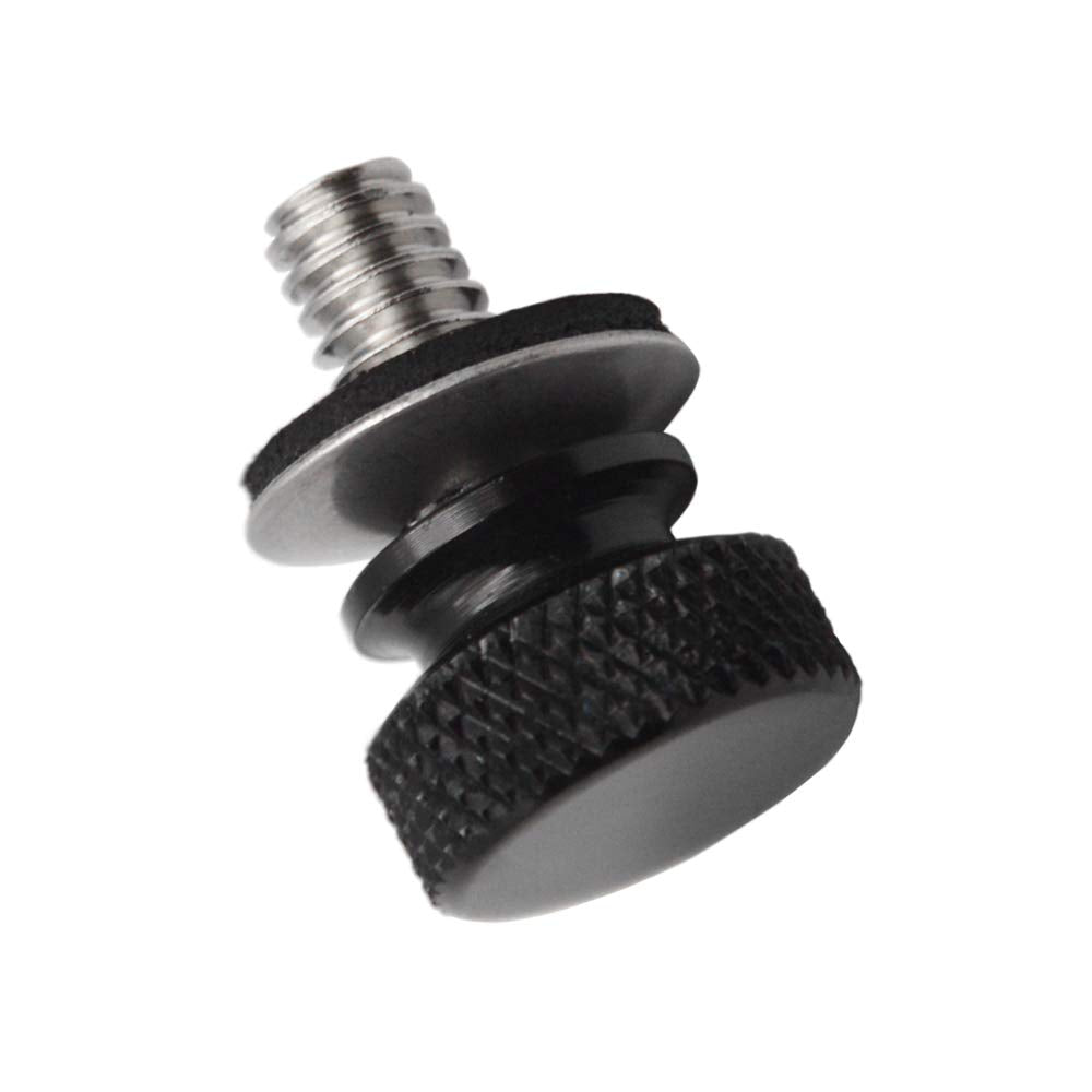 Seat Bolt Screw Nut Kit 1/4'-20 Thread Compatible With Harley Davidson Touring Softail Dyna Sportster Model