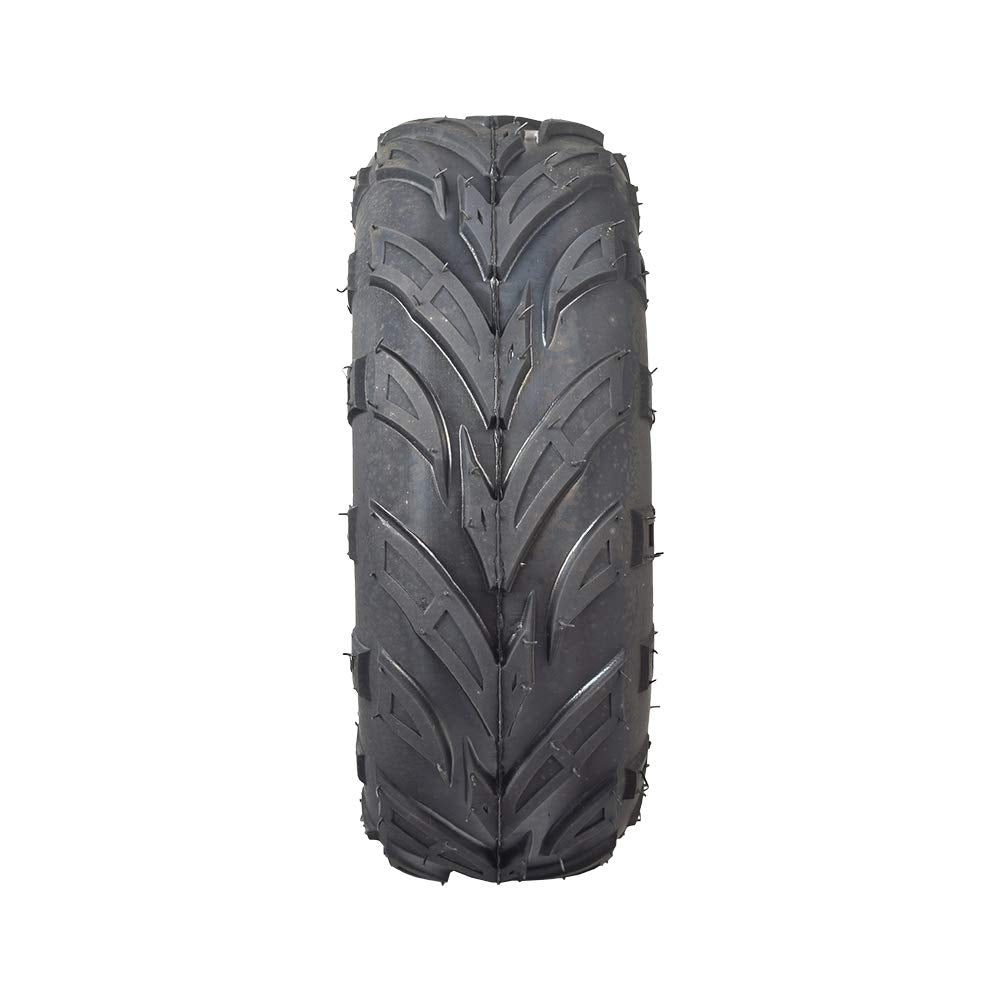 Alveytech 145/70-6 V-Tread Tire - For The Motovox Mbx10, Mbx11, & Mbx12, All Terrain, Rubber Tubeless Tires For Go-Kart, 4X4 Quad, Mini Dirt Bike, Utv, Atv, Lawn Mower And Electric Cart