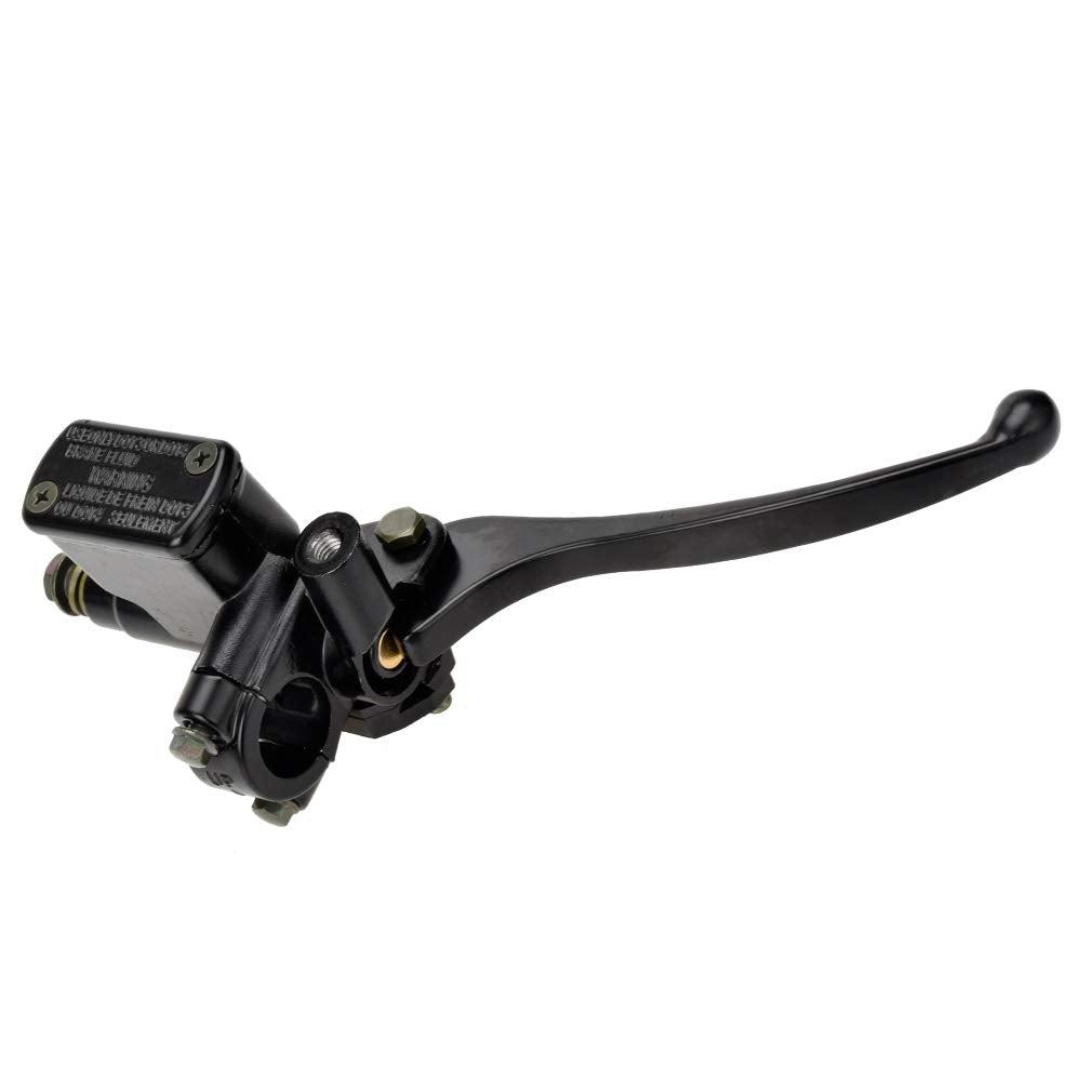 HIAORS Front Right Brake Master Cylinder Lever Pump with 8mm Mirror Hole for GY6 50cc 125cc 150cc 250cc Peace Wolf Islander Tomo