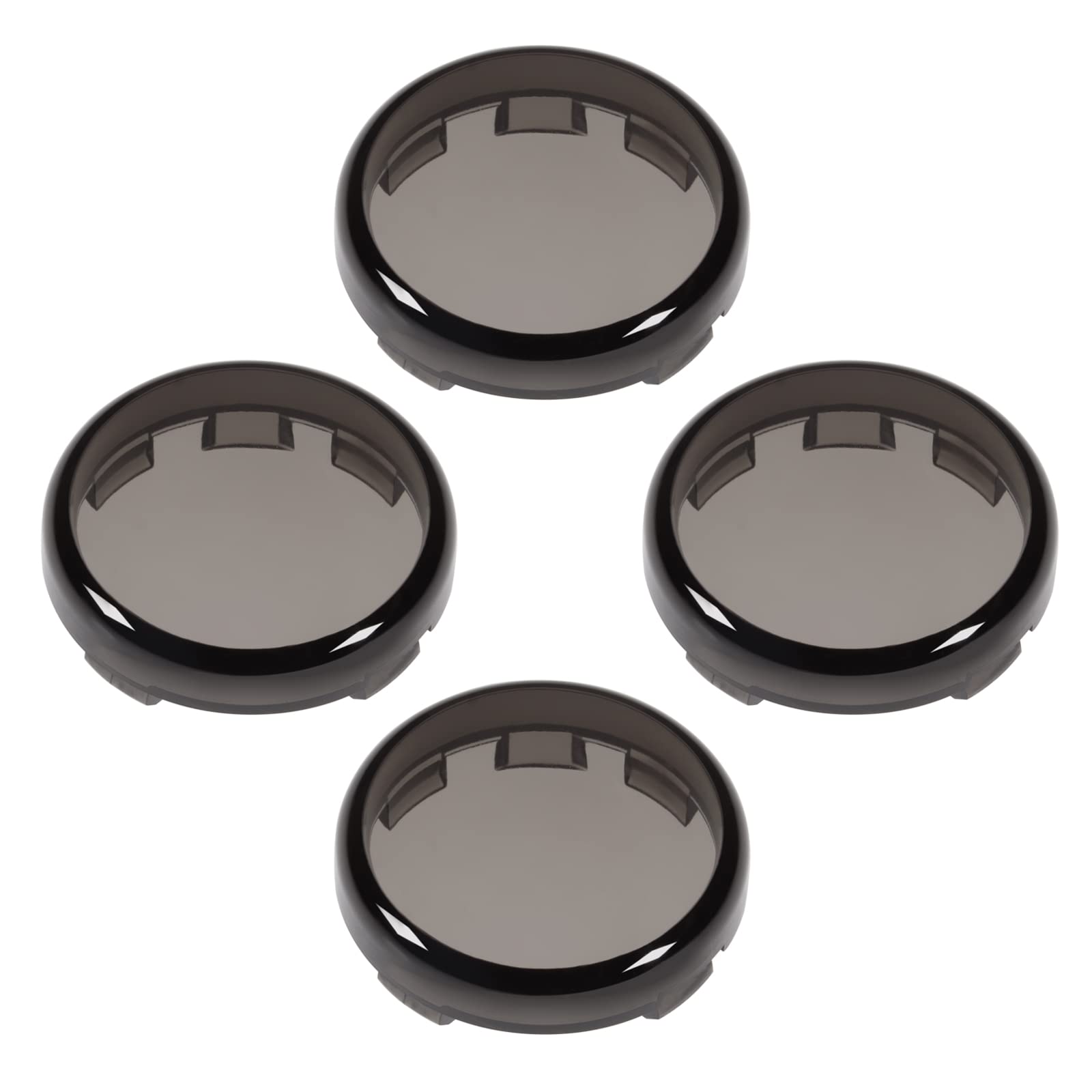 Amazicha Smoke Bullet Turn Signal Light Lens Cover Upgraded Anti-scratch Lenses Compatible for Harley Davidson Sportster, Softai