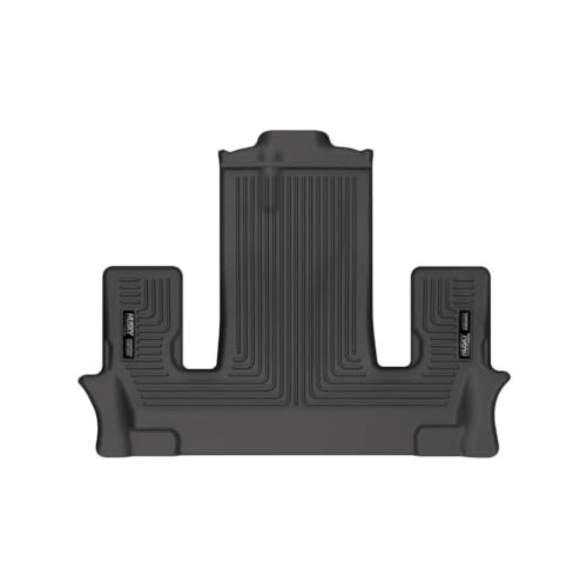 Husky Liners Weatherbeater Floor Mats | Fits 2022-2025 Ford Explorer W/2Nd Row Bucket & W/Out Floor Console | 3Rd Row, 1-Pc Blac