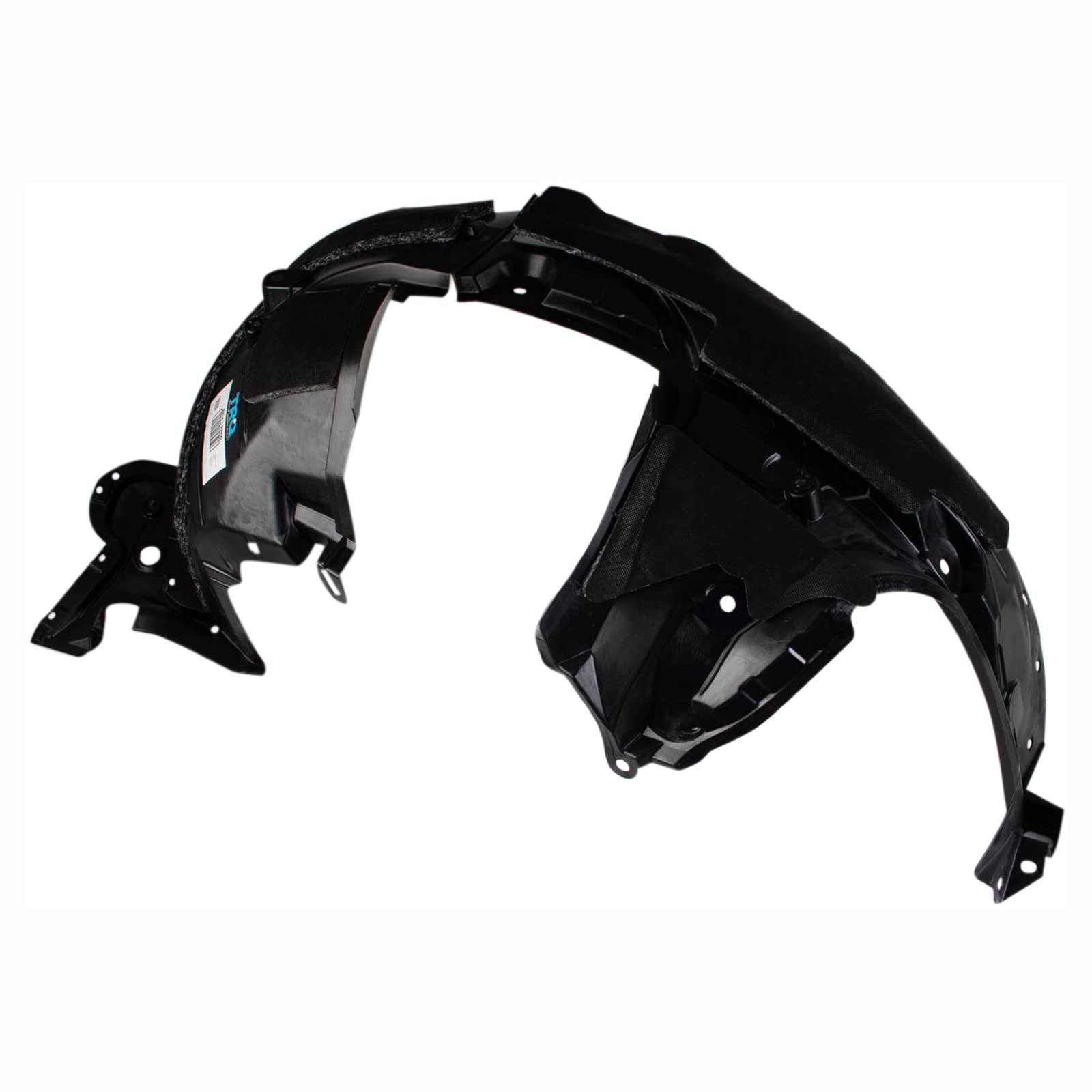 TRQ Front Right Inner Fender Liner Black Passenger Side Compatible with 2017-2020 Nissan Rogue NI1249158