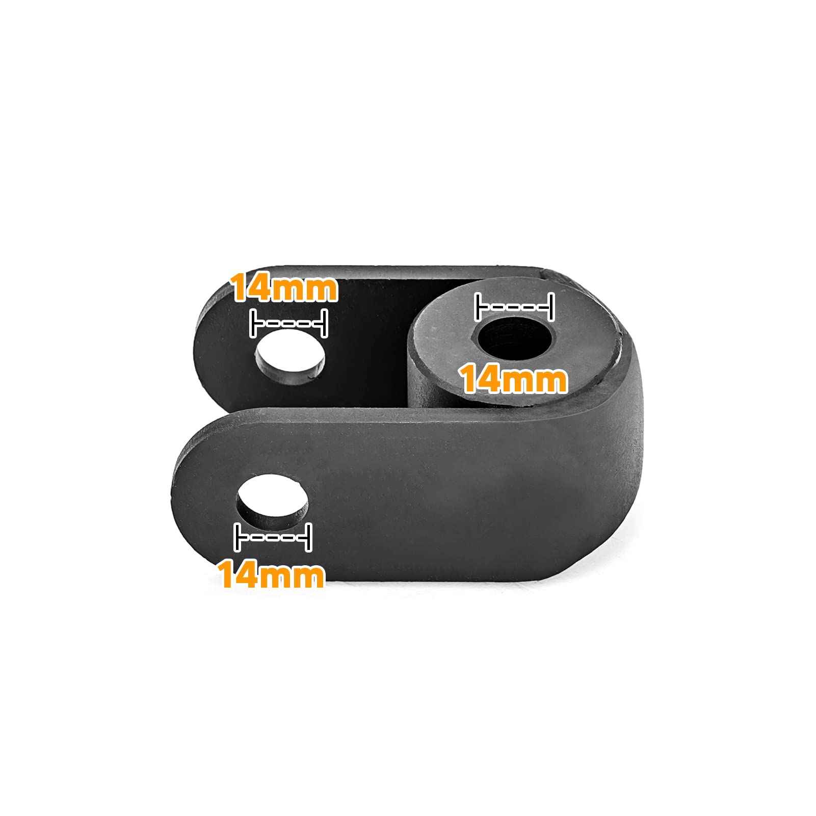 Wsays Rear Shock Extension Kit Suspension Extender For 2'' To 3'' Lift Bock Compatible With 1999-2024 Full-Size Chevy Silverado