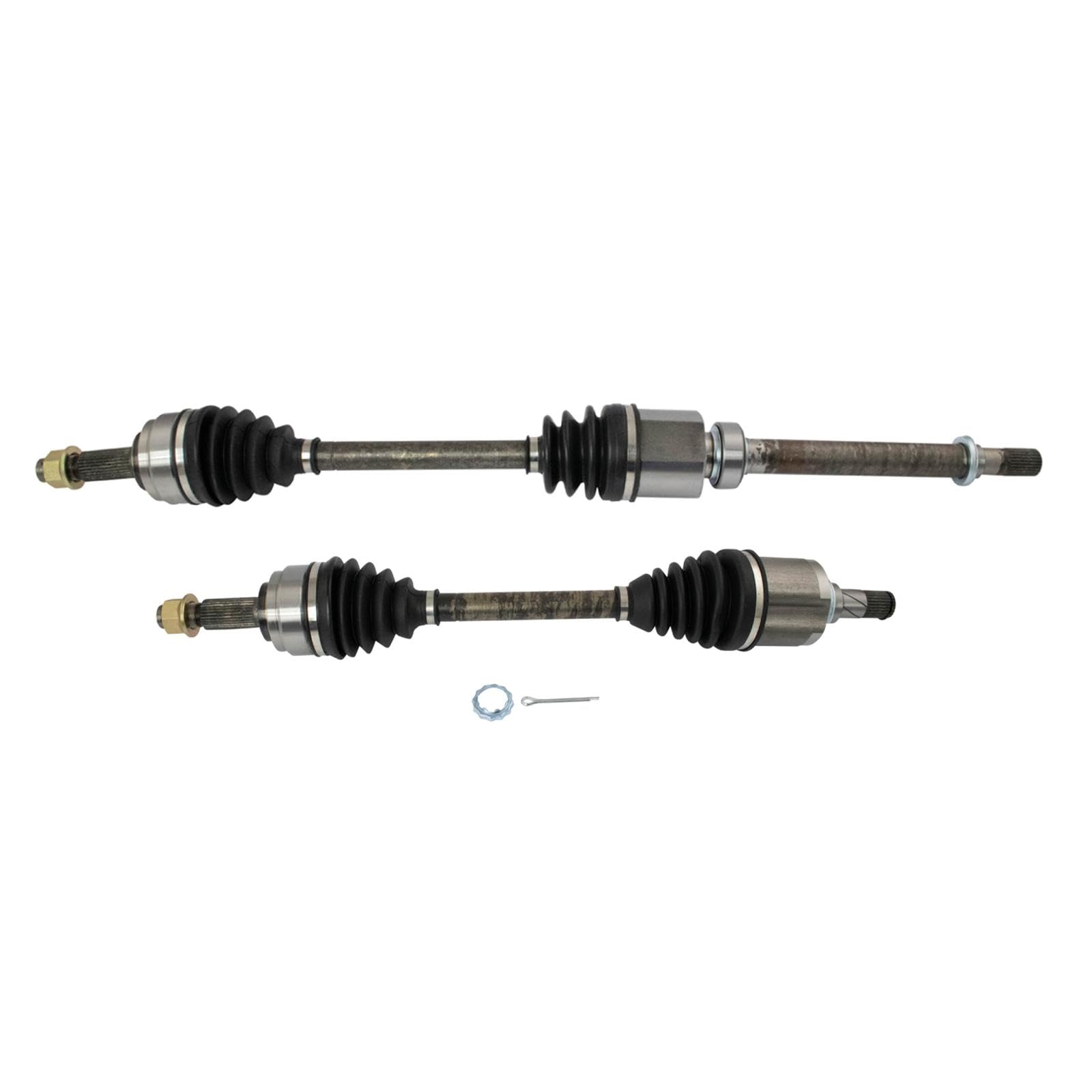 Trq Front Cv Axle Shaft Assembly Set Compatible With 2007-2012 Nissan Sentra