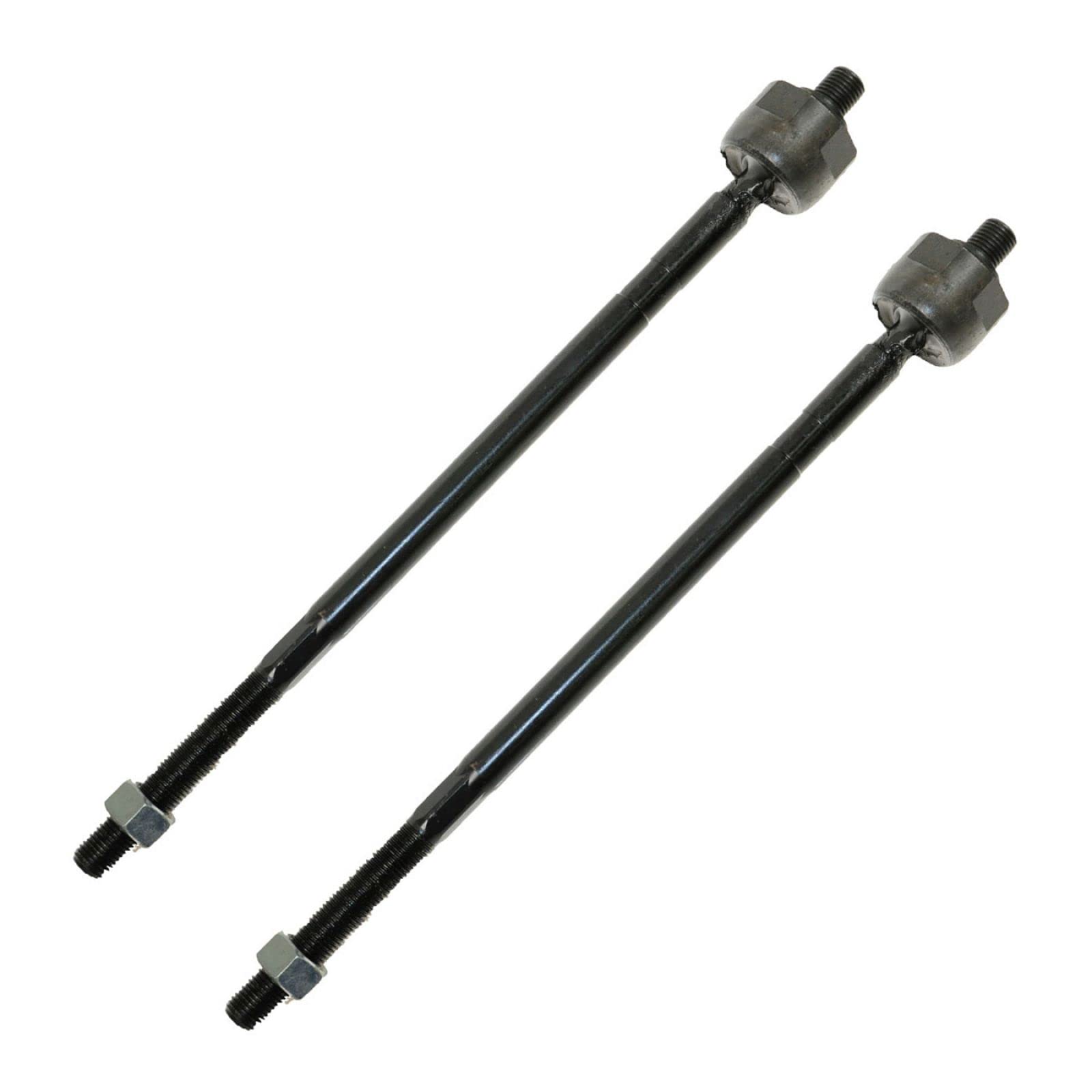 Trq Front Inner Tie Rod Set Compatible With 2006-2008 Ford Focus