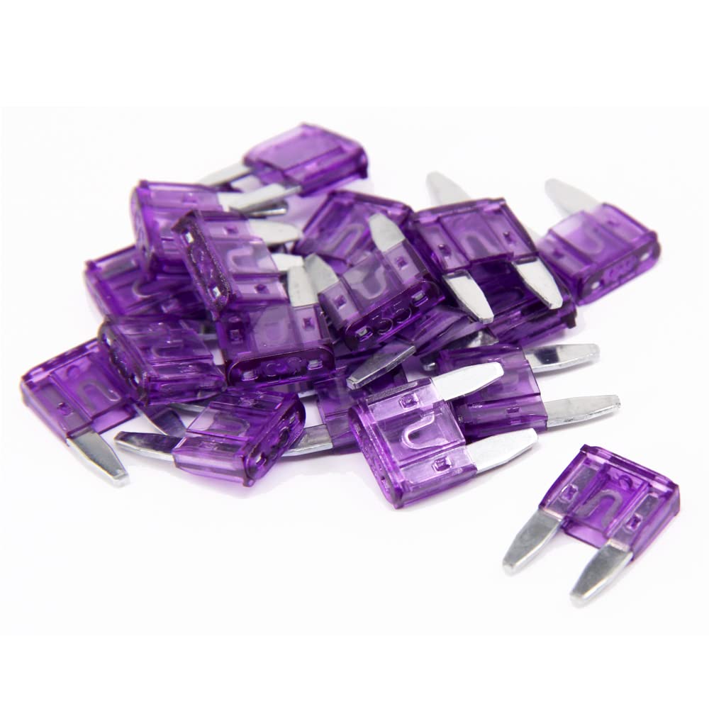 Fymusing 20 Pcs 35A Mini Blade Fuse, Automotive Fuse For Car Truck