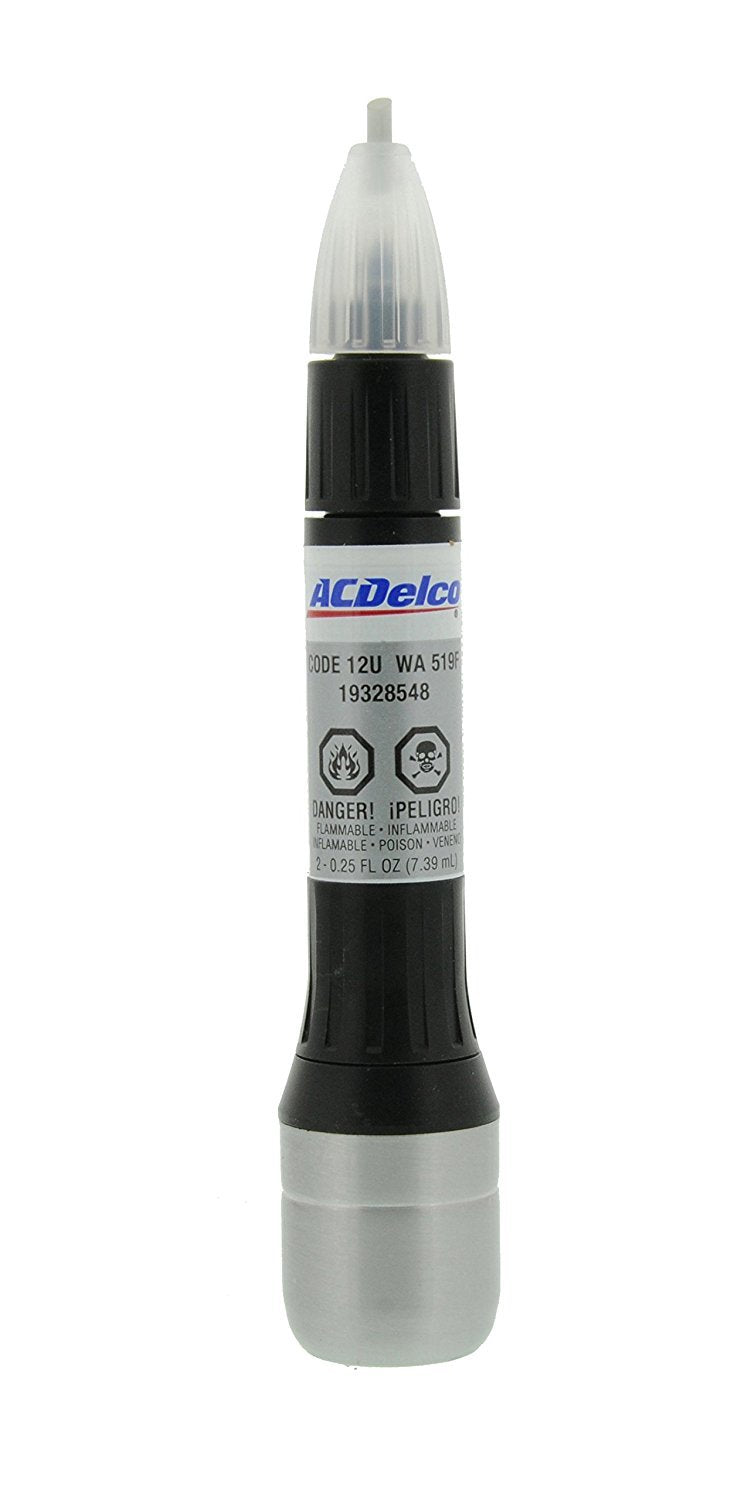 Acdelco Gm Original Equipment 19367801 Galaxy Silver Metallic (Wa519F) Four-In-One Touch-Up Paint - .5 Oz Pen