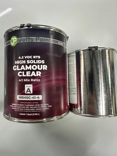 Jeff's Paint 4:1 CLEAR COAT KIT PRE-MEASURED READY TO SPRAY PINT QUART AND GALLO