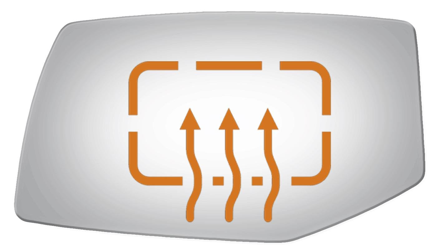 Burco 4289H Driver Side Power Replacement Mirror Glass Heated For 2004-2009 Cadillac Srx