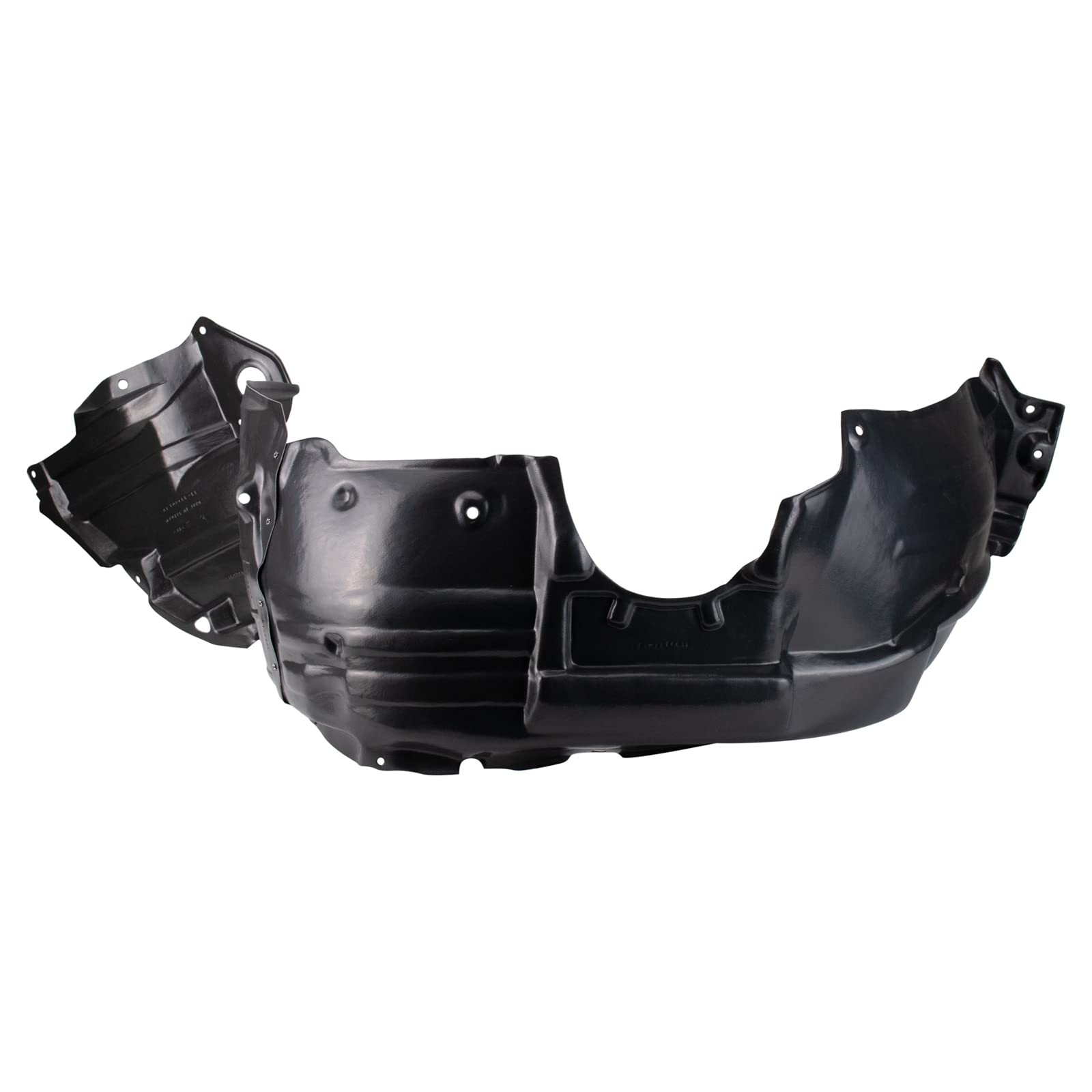 Trq Front Inner Fender Liner Set Compatible With 2011-2013 Toyota Highlander To1248172 To1249172