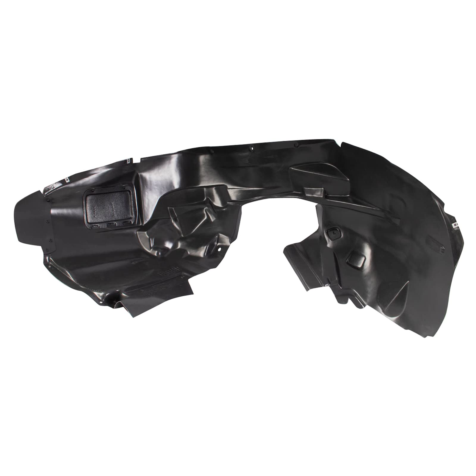 Trq Front Inner Fender Liner Set Compatible With 2015-2018 Jeep Renegade Ch1248183 Ch1249183