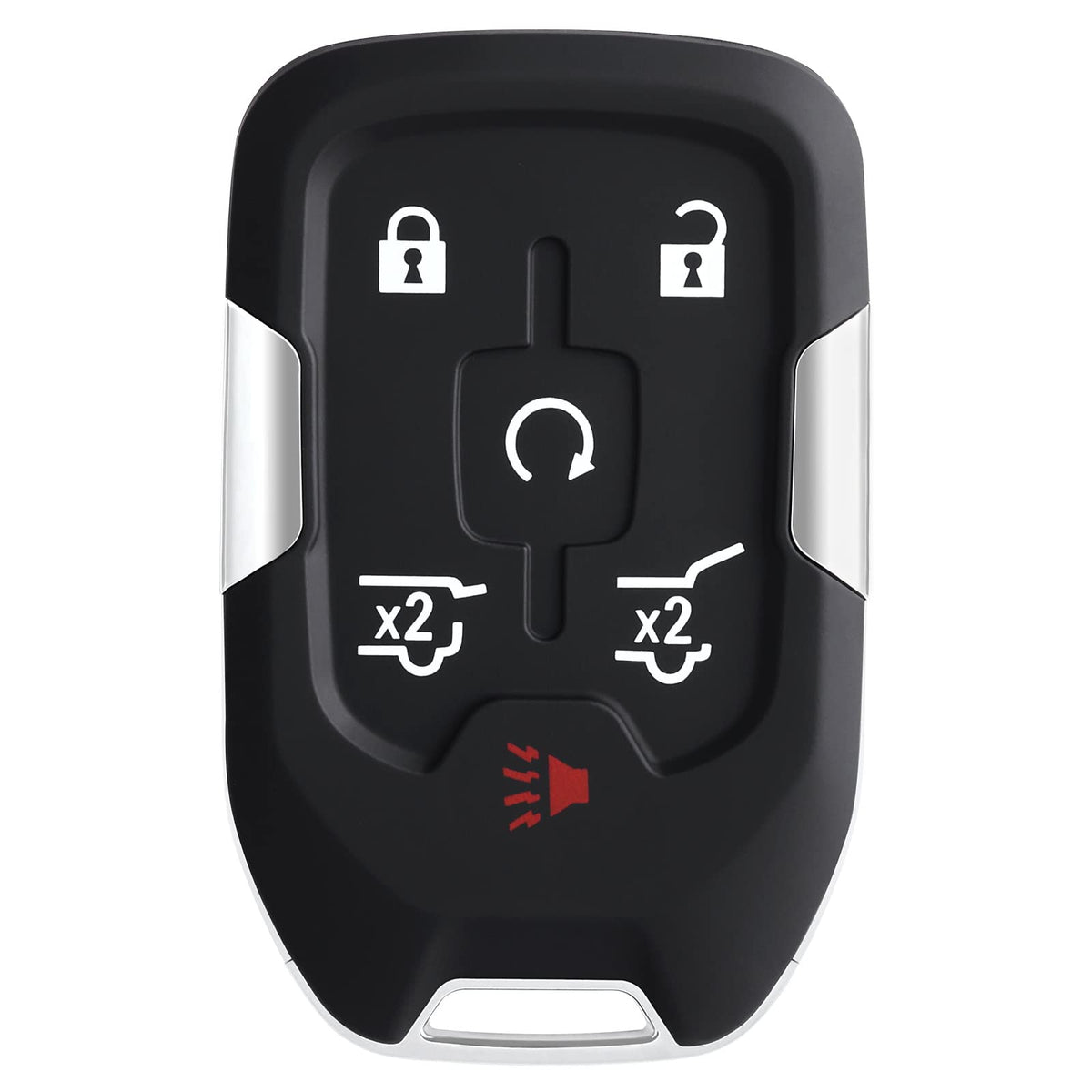 Helloauto Key Fob For Gmc Yukon/Yukon Xl,Chevy Tahoe Suburban Key Remote 2015-2020 Self-Programmed Smart Key Fob Shell Cover (Hy