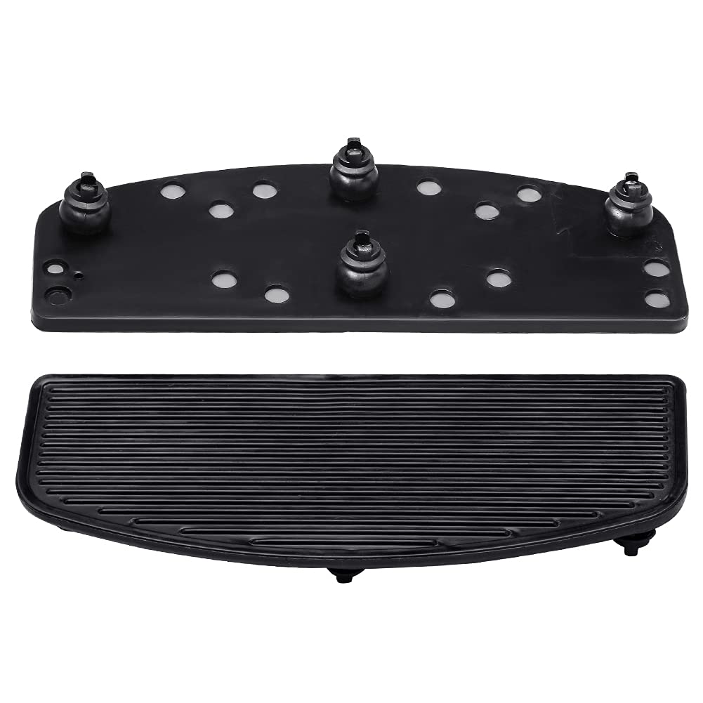 Waterwich Front Driver Rider Inserts Floorboard Foot Peg Footrest Inserts Compatible With Harley Davidson Touring Road Glide Ele