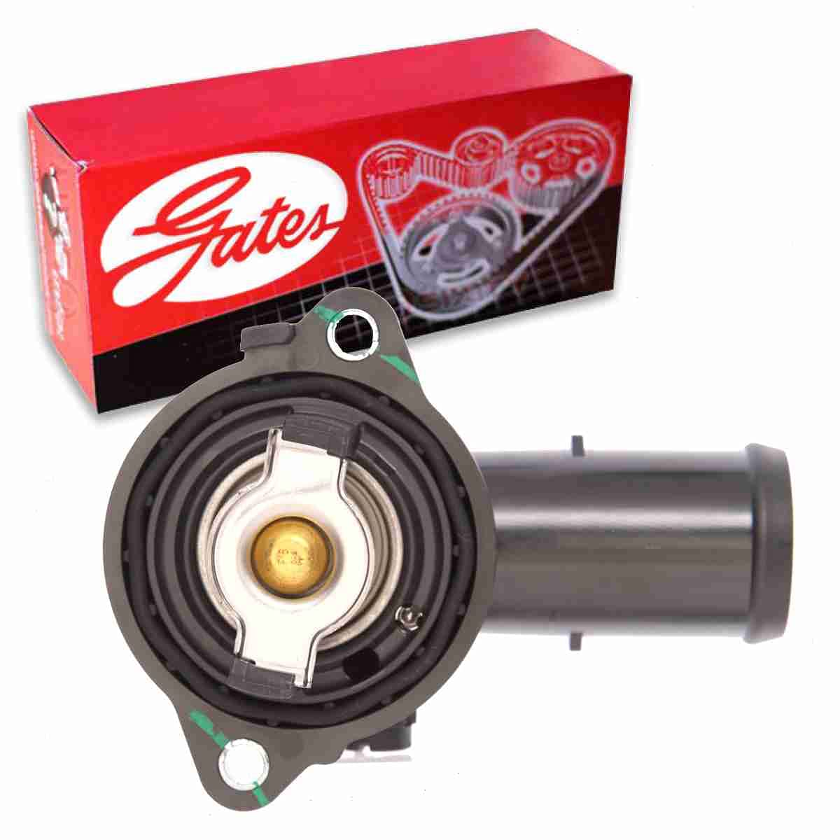 Gates Engine Coolant Thermostat compatible with Jeep Wrangler 3.6L V6 2012-2018