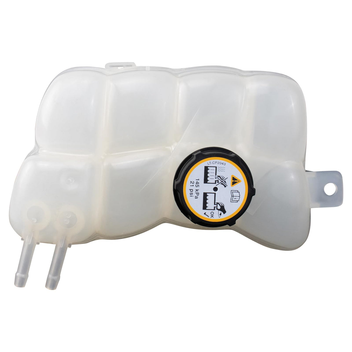 Trq Radiator Coolant Reservoir Expansion Tank Overflow Bottle Compatible With 2017-2019 Ford Fusion 2017-2020 Lincoln Mkz Fo3014