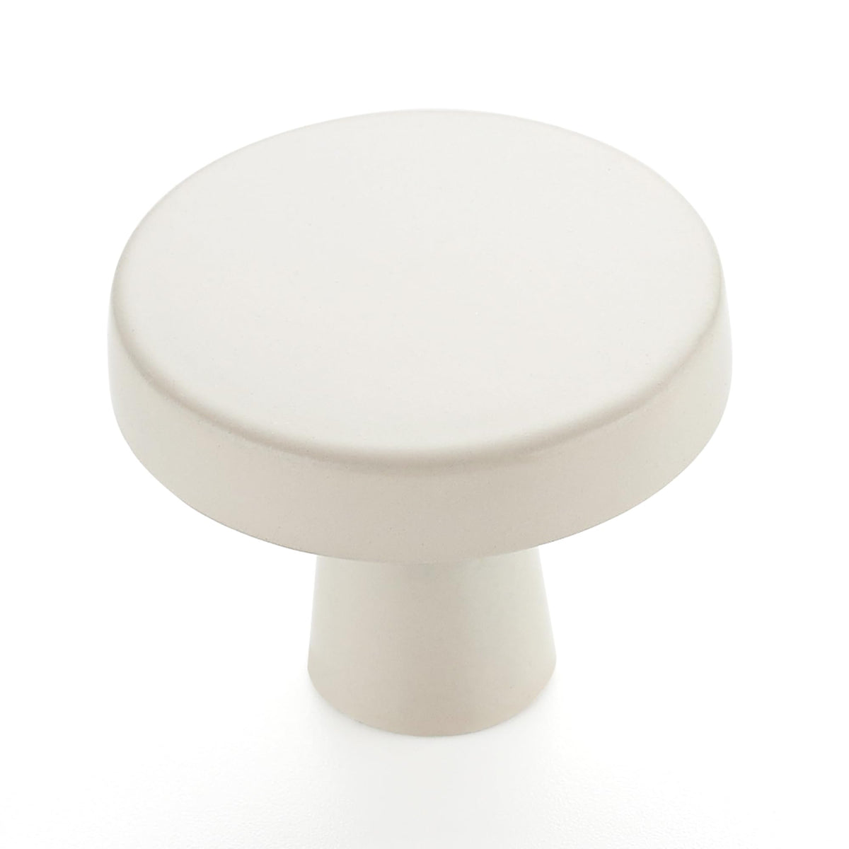 Ravinte 10 Pack Drawer Pulls 1-1/4 Inch Kitchen Cabinet Knobs Solid Round Dresser Drawer Knobs White Dresser Knobs Drawer Knobs Simple Cabinet Hardware For Cupboard Drawer Pulls