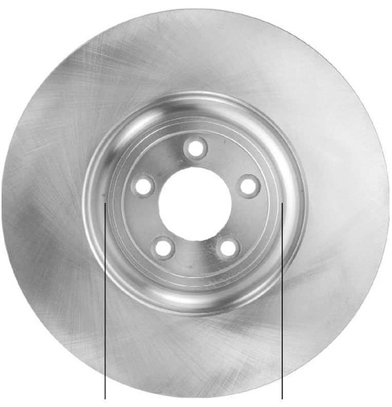 Bendix Premium Prt6025 Front Brake Rotor For Jaguar Xf 2015-2010, Xfr 2015-2010, Xfr-S 2015-2013, Xj 2019-2010, Xjr 2017-2014, X