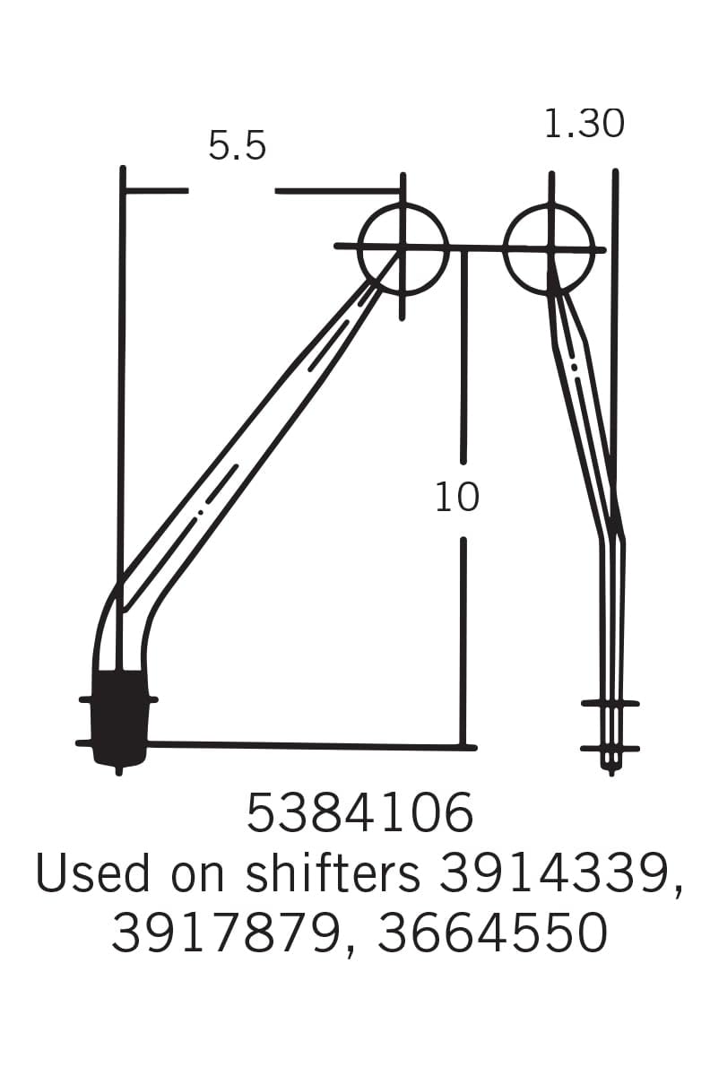 Hurst 3914339 Manual Gear Shift Lever Kit