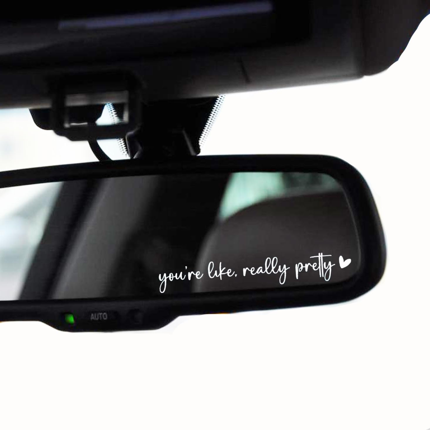 2 X You Are Like Really Pretty Rearview Mirror Decal Water Bottle Stickers Affirmation Reminder Sticker Laptop Bumper Sticker Tu