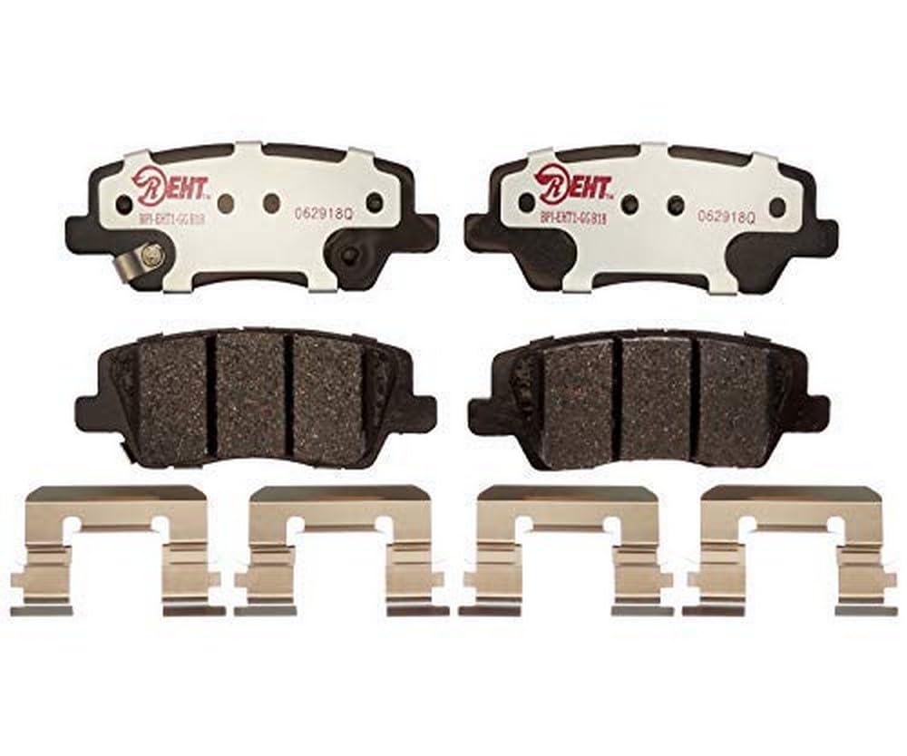 Raybestos Premium Raybestos Element3 Eht Replacement Rear Brake Pad Set For Select 2013-2016 Cadillac Ats And 2014-2018 Cadillac