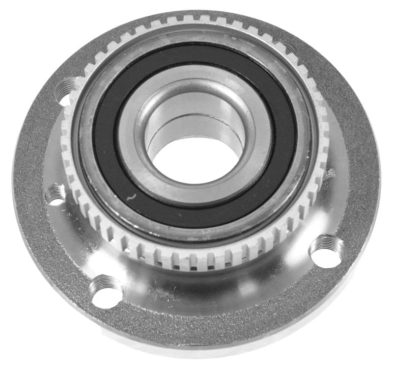 Trq Front Left Right Wheel Hub Bearing Assembly Driver Passenger Side Compatible With 1984-1991 Bmw 318I 1991 318Is 1986-1988 32