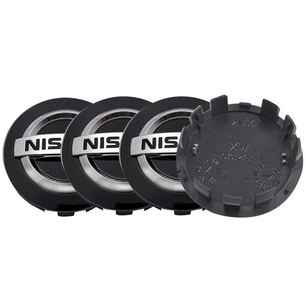 4PCS Wheel Center Caps for Mitsubishi Eclipse Spyder Pajero Sport Endeavor, 60mm/2.36'' Car Wheel Hub Caps ABS Rim Center Hub Co